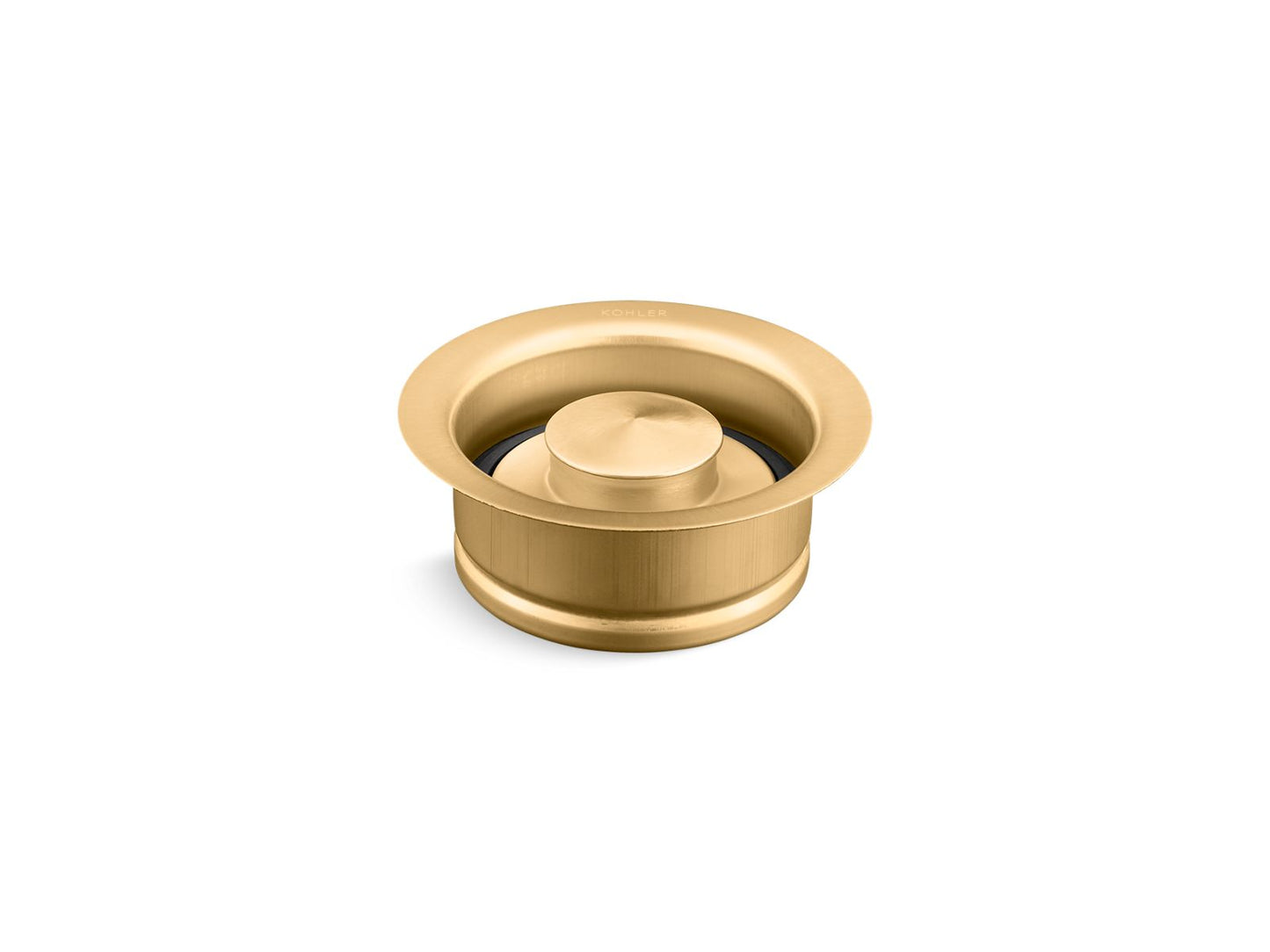 KOHLER K-11352-2MB Disposal Flange With Stopper In Vibrant Brushed Moderne Brass