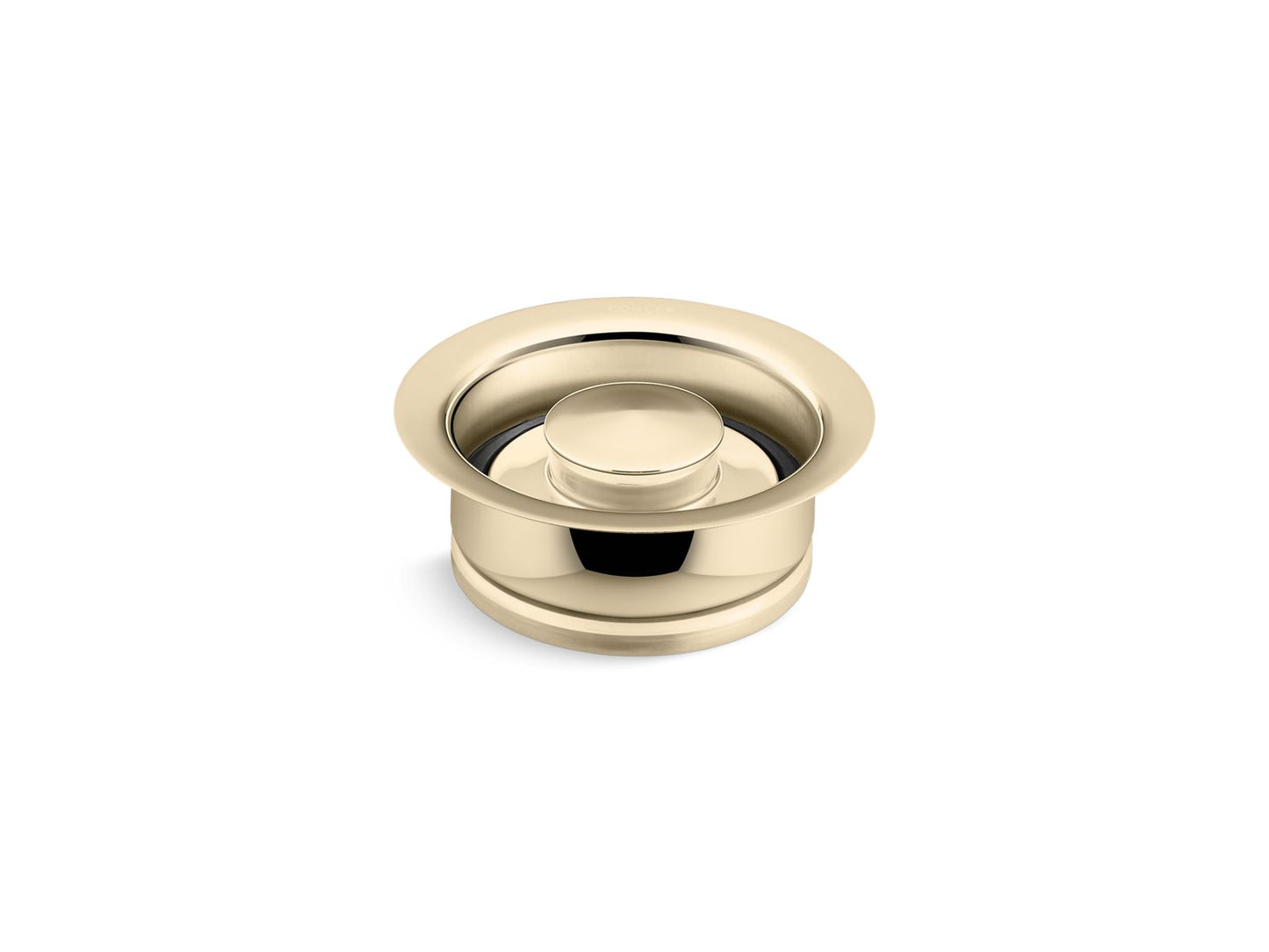 KOHLER Disposal flange with stopper in Vibrant French Gold - K-11352-AF