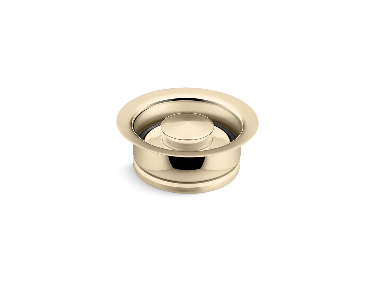 KOHLER K-11352-AF Disposal Flange With Stopper - Vibrant French Gold