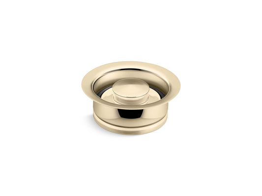 KOHLER K-11352-AF Disposal flange with stopper - Vibrant French Gold