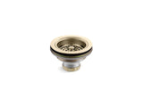KOHLER K-8799-AF Duostrainer Sink drain and strainer basket, less tailpiece - Vibrant French Gold