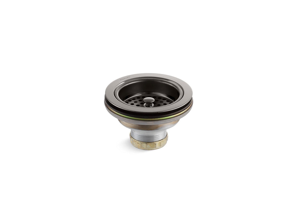 KOHLER K-8799-TT Duostrainer Sink Drain And Strainer Basket, Less Tailpiece - Vibrant Titanium