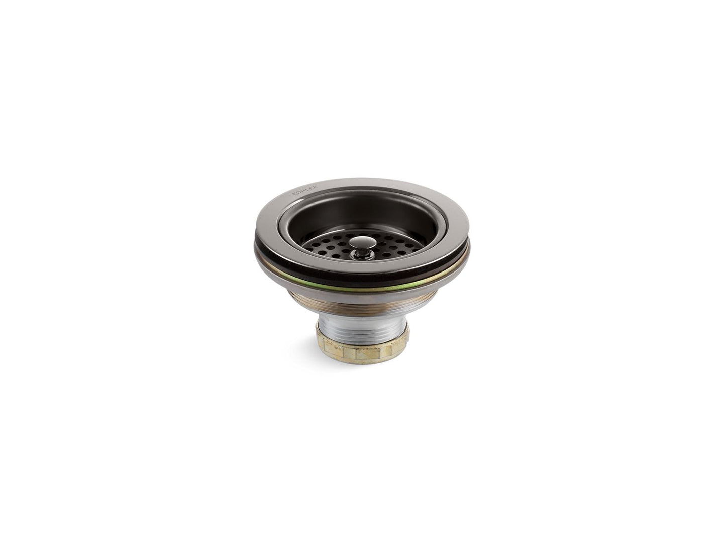KOHLER K-8799-TT Duostrainer Sink drain and strainer basket, less tailpiece - Vibrant Titanium