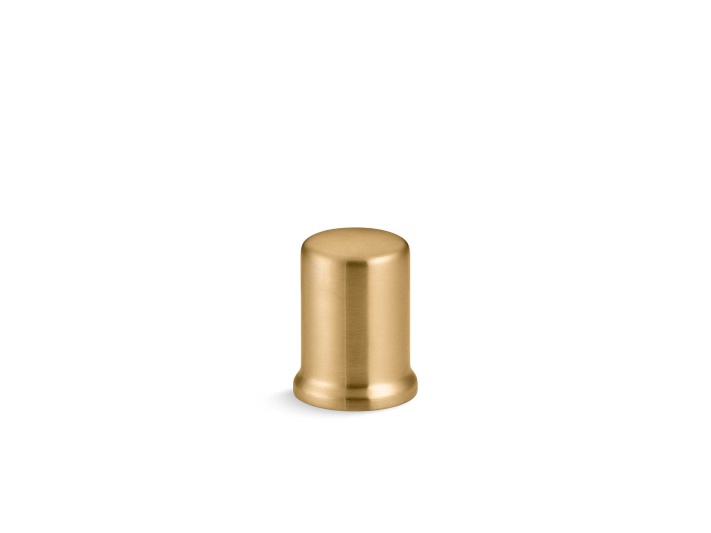 KOHLER K-9111-2MB Air gap cover with collar - Vibrant Brushed Moderne Brass