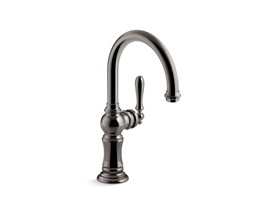 KOHLER K-99264-TT Artifacts Single-Handle Kitchen Sink Faucet In Vibrant Titanium