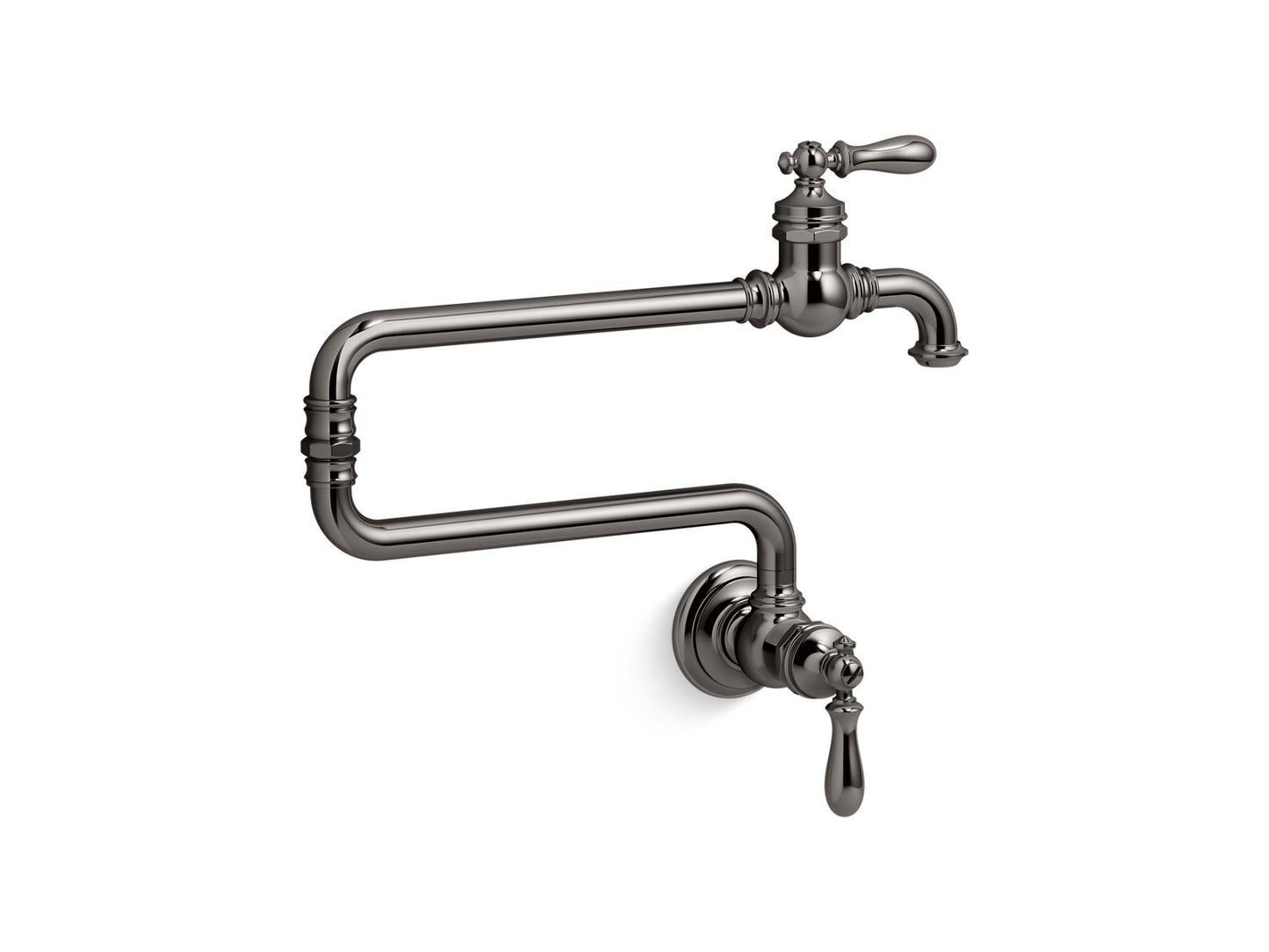 KOHLER K-99270-TT Artifacts Wall-Mount Pot Filler In Vibrant Titanium