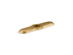 KOHLER K-99272-2MB 3-Hole Kitchen Faucet Escutcheon - Vibrant Brushed Moderne Brass