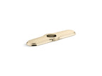 KOHLER K-99272-AF 3-Hole Kitchen Faucet Escutcheon - Vibrant French Gold