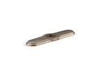 KOHLER K-99272-BV 3-Hole Kitchen Faucet Escutcheon - Vibrant Brushed Bronze