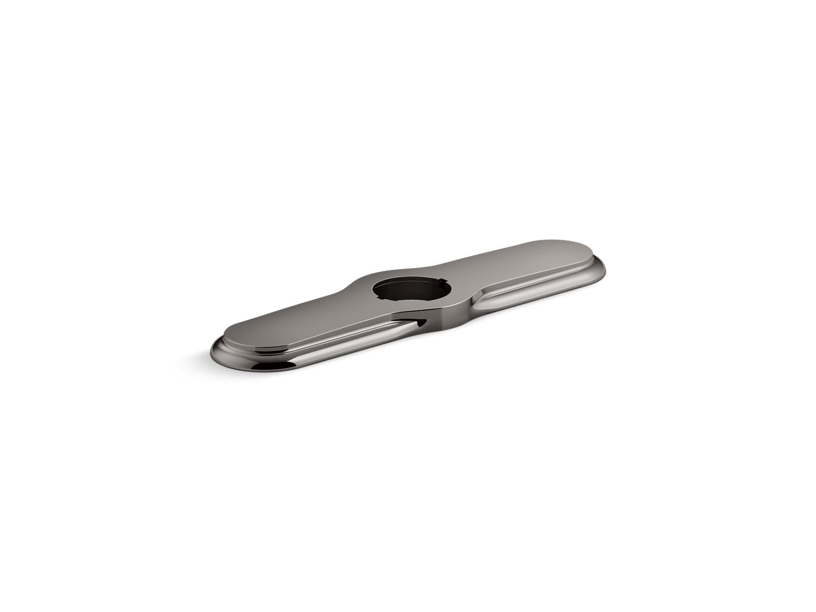 KOHLER K-99272-TT 3-Hole Kitchen Faucet Escutcheon - Vibrant Titanium