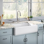 KOHLER K-5827-TRF Whitehaven 32-3/4" Undermount Single-Bowl Farmhouse Kitchen Sink - Truffle