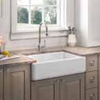 KOHLER K-5827-TRF Whitehaven 32-3/4" Undermount Single-Bowl Farmhouse Kitchen Sink - Truffle
