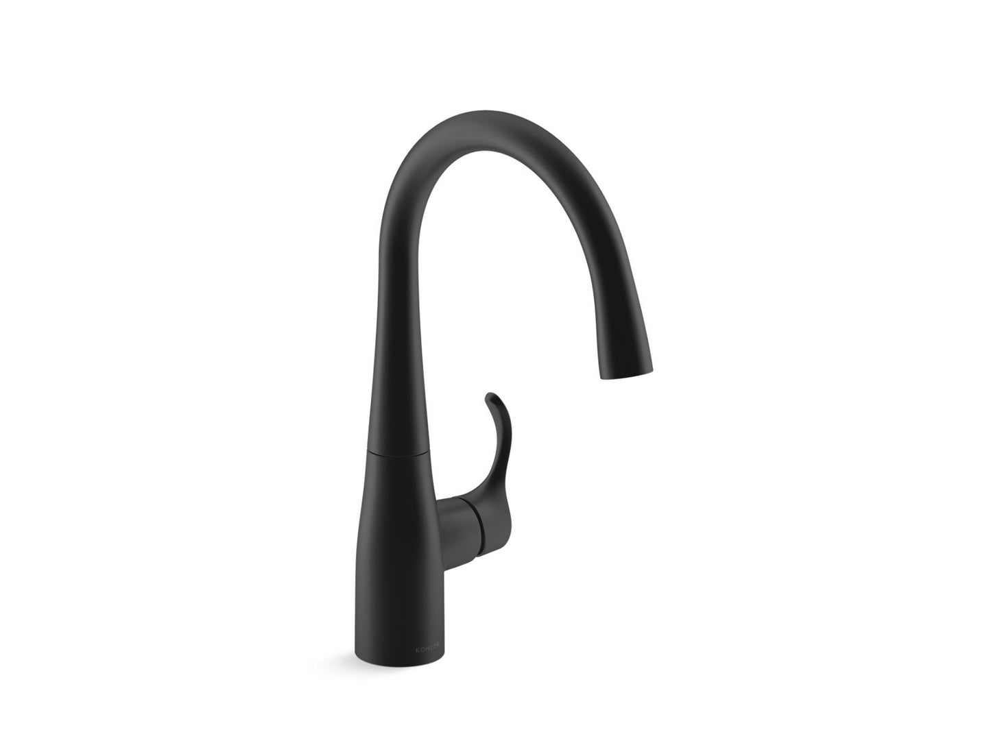 KOHLER K-22034-BL Simplice Single-Handle Bar Sink Faucet In Matte Black