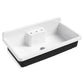 KOHLER K-21103-3HP5-0 Farmstead 45" Top-/Wall-Mount Single-Bowl Workstation Farmhouse Kitchen Sink In White