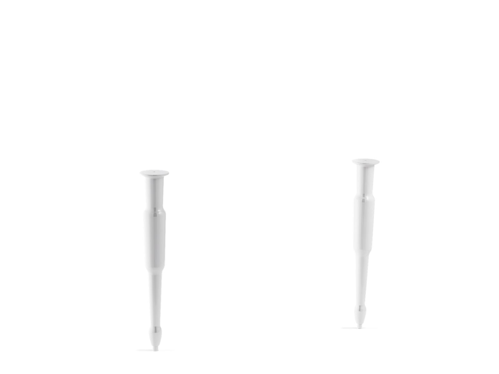 KOHLER K-21104-0 Farmstead Contemporary Legs - White