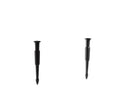 KOHLER K-21104-P5 Farmstead Contemporary Legs - Iron Black