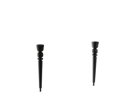 KOHLER K-21105-P5 Farmstead Transitional legs - Iron Black