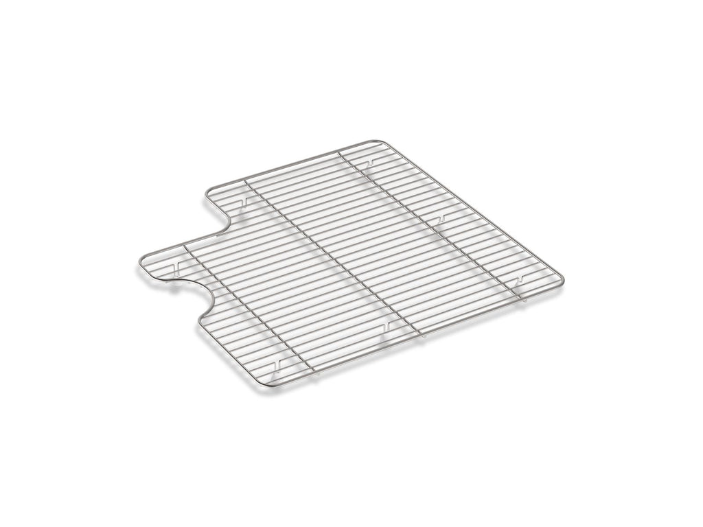 KOHLER K-21111-ST Farmstead Right-Hand Sink Rack - Stainless Steel