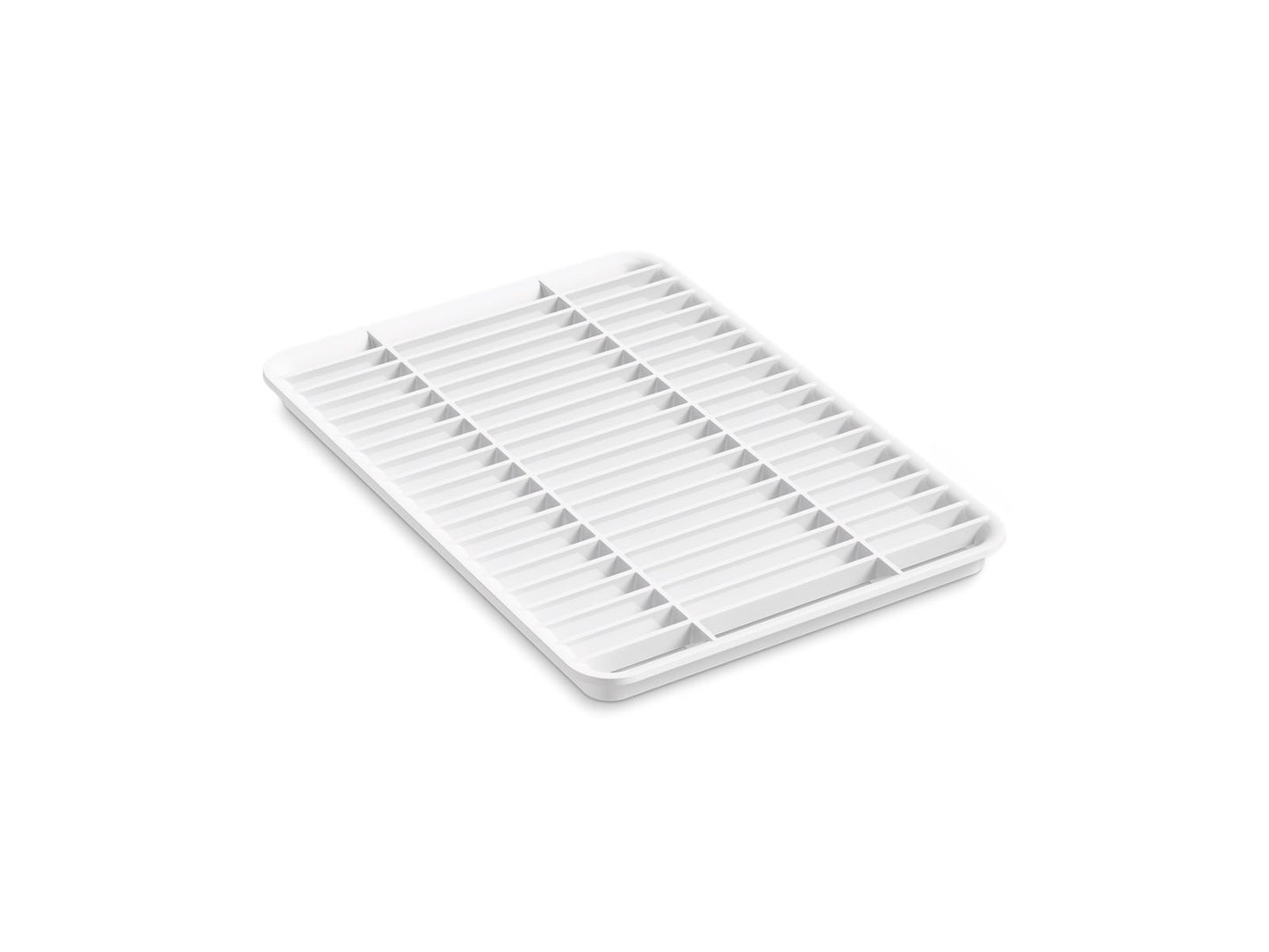 KOHLER K-21112-0 Farmstead Multipurpose Grated Rack In White