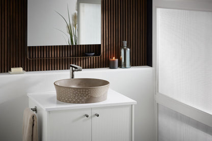 KOHLER K-8324-CS6 Kensho 16" round vessel bathroom sink, no overflow - Biancone