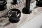 KOHLER K-77974-9-BV Components Industrial Bathroom Sink Faucet Handles - Vibrant Brushed Bronze
