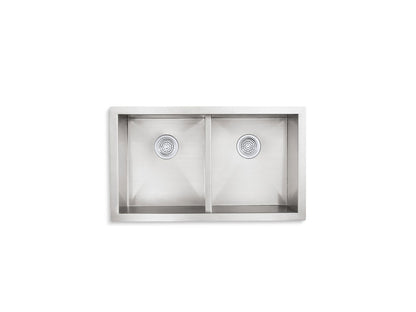 KOHLER K-3820-NA Vault 32" undermount double-bowl kitchen sink - Stainless Steel
