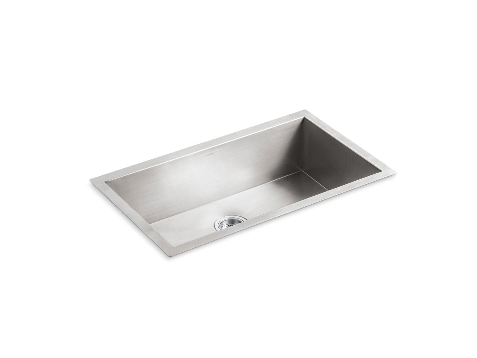 KOHLER K-3821-NA Vault 32" Undermount Single-Bowl Large Kitchen Sink - Stainless Steel