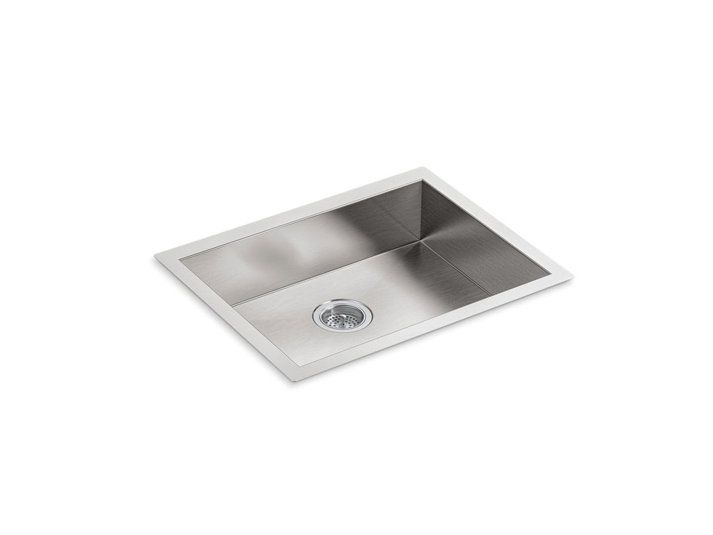KOHLER K-3894-NA Vault 24" Undermount Single-Bowl Kitchen Sink - Stainless Steel
