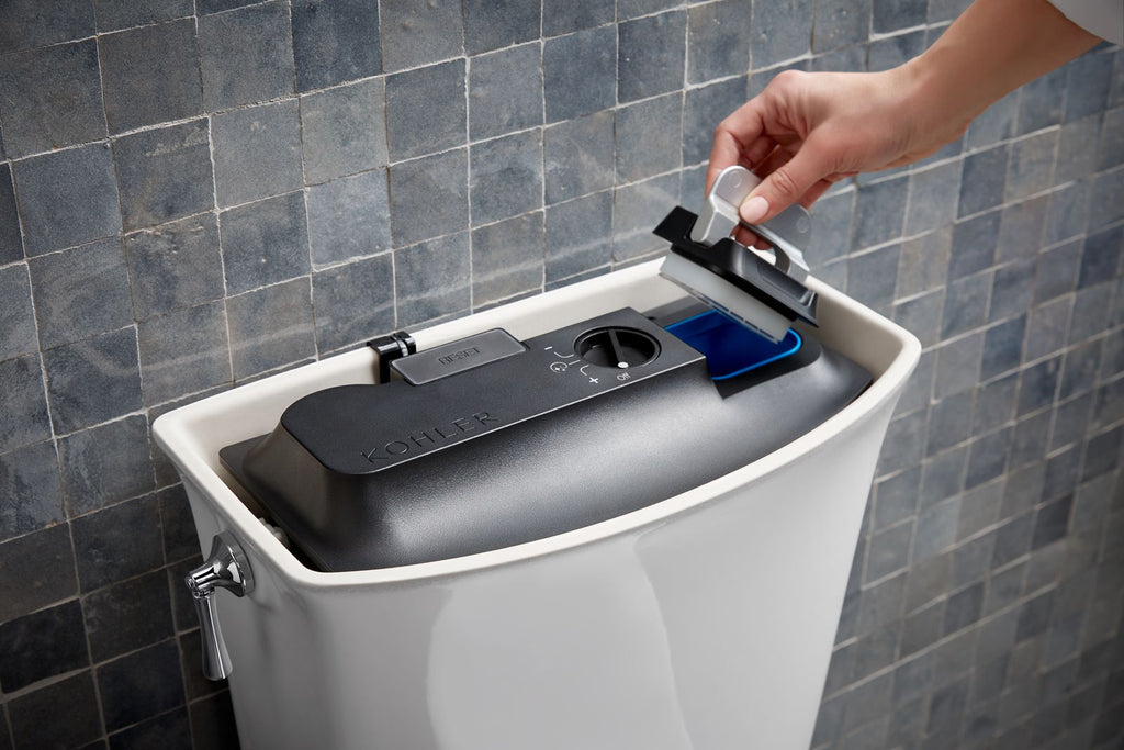 KOHLER K-5711-7 Corbelle Continuousclean Xt Toilet Tank, 1.28 Gpf - Black Black