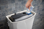 KOHLER K-5711-7 Corbelle Continuousclean Xt Toilet Tank, 1.28 Gpf - Black Black