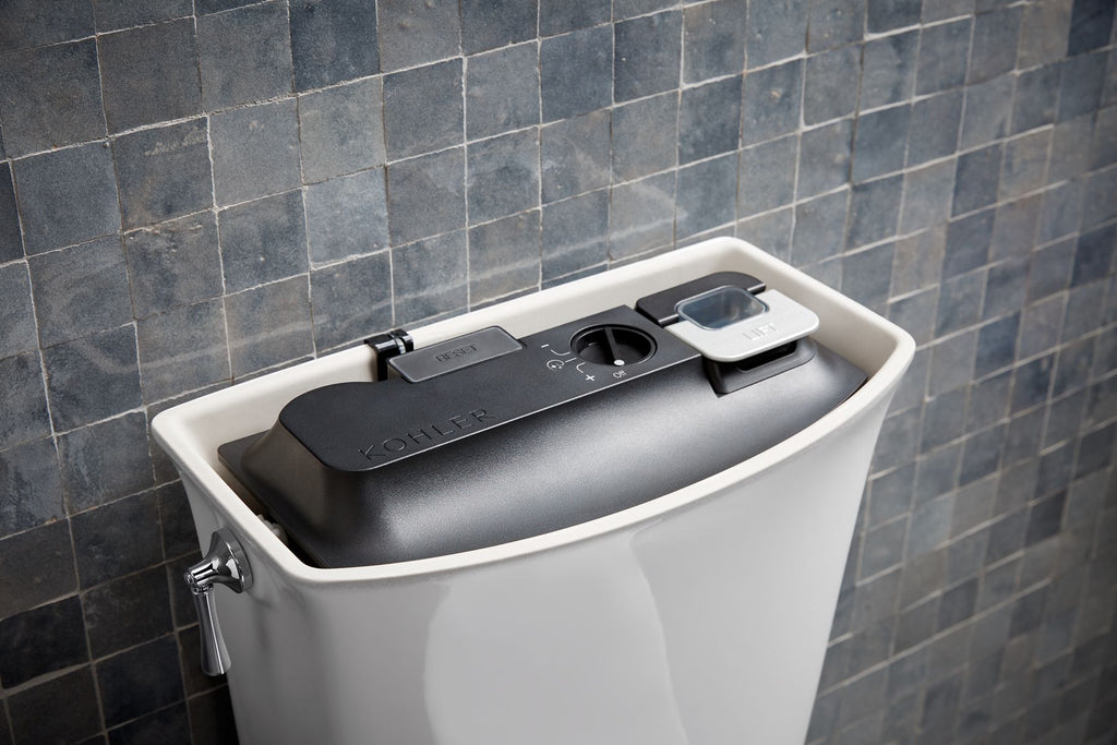 KOHLER K-5711-7 Corbelle Continuousclean Xt Toilet Tank, 1.28 Gpf - Black Black