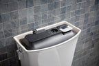KOHLER K-5711-7 Corbelle Continuousclean Xt Toilet Tank, 1.28 Gpf - Black Black