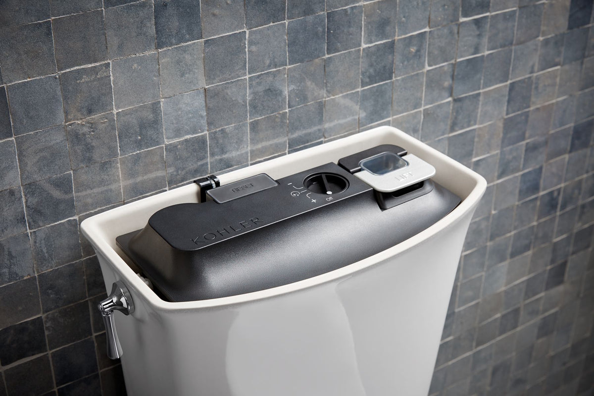 KOHLER K-5711-7 Corbelle Continuousclean Xt Toilet Tank, 1.28 Gpf - Black Black