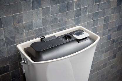 KOHLER K-5709-NY Corbelle ContinuousClean XT two-piece elongated toilet with skirted trapway, 1.28 gpf - Dune