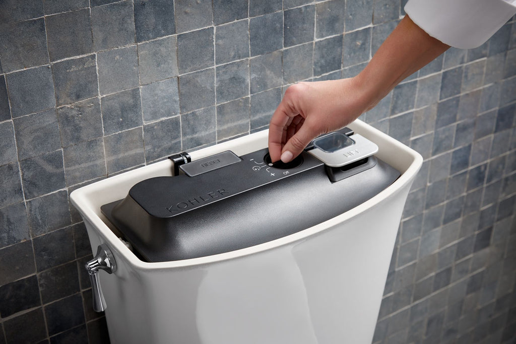 KOHLER K-5711-7 Corbelle Continuousclean Xt Toilet Tank, 1.28 Gpf - Black Black