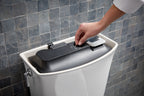 KOHLER K-5711-7 Corbelle Continuousclean Xt Toilet Tank, 1.28 Gpf - Black Black