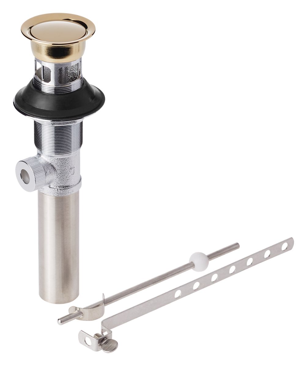 KOHLER Premier Drain With Overflow - Vibrant French Gold, K-1035350-AF