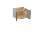 KOHLER K-99539-1WT Jute 24" Wall-Hung Bathroom Vanity Cabinet In Mohair Grey