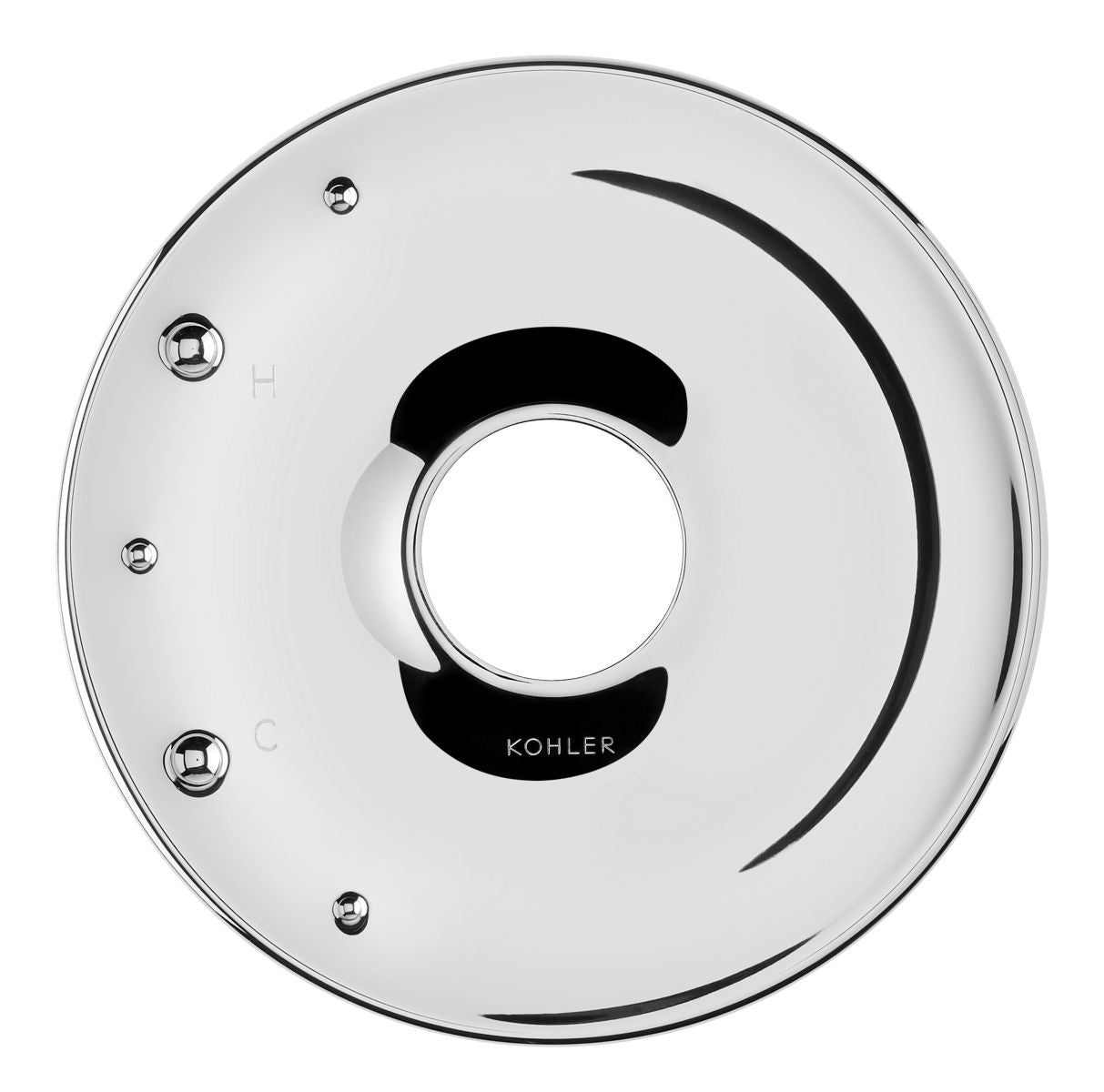 KOHLER Faceplate - Polished Chrome, K-1009781-CP