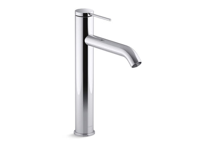 KOHLER K-77959-4A-BN Components Tall single-handle bathroom sink faucet, 1.2 gpm - Vibrant Brushed Nickel
