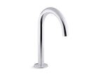 KOHLER K-77967-BL Components Bathroom Sink Faucet Spout With Tube Design, 1.2 Gpm - Matte Black