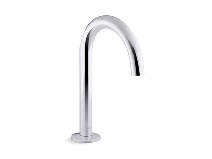 KOHLER K-77967-BL Components Bathroom sink faucet spout with Tube design, 1.2 gpm - Matte Black