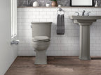 KOHLER K-2359-8-0 Archer 24" Rectangular Pedestal Bathroom Sink - White