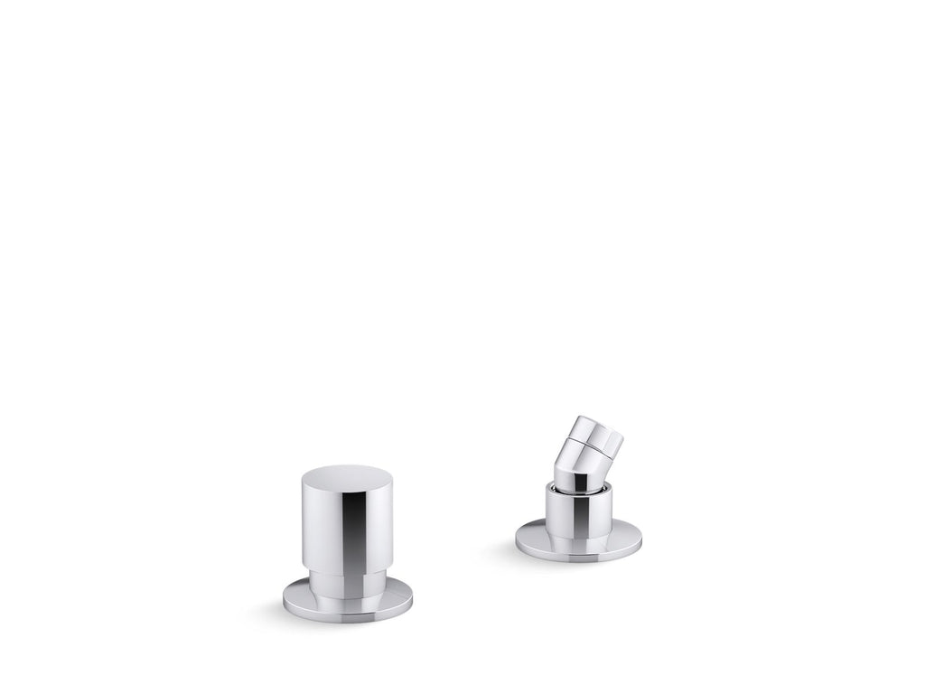 KOHLER K-77989-AF Components Deck-Mount Handshower Holder And Two-Way Diverter Valve - Vibrant French Gold