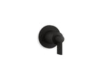KOHLER K-T78025-4-BL Components Mastershower Volume Control Valve Trim With Lever Handle - Matte Black