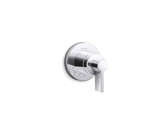 KOHLER K-T78025-4-CP Components MasterShower volume control valve trim with Lever handle - Polished Chrome