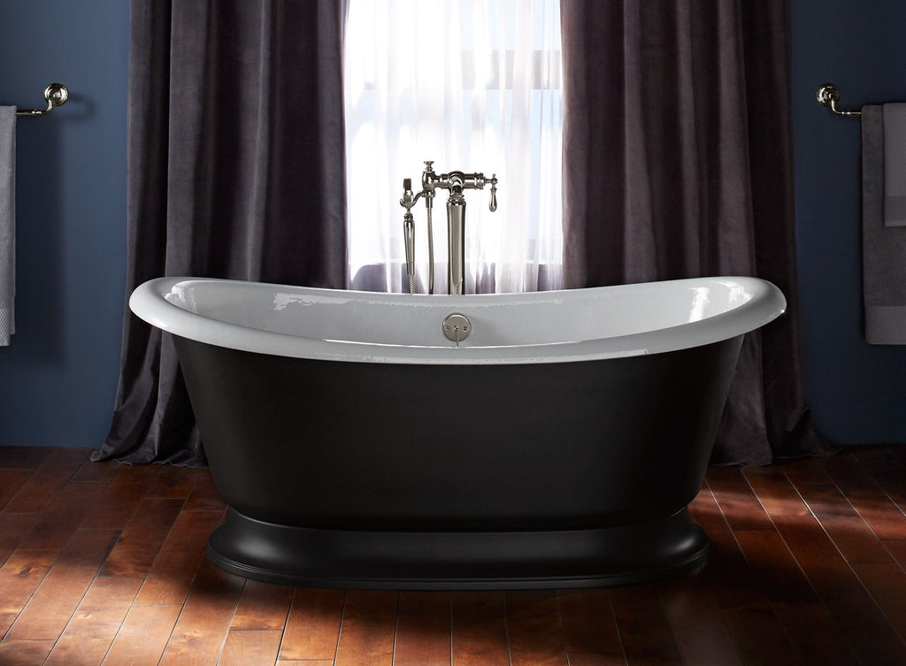 KOHLER K-21000-P5-0 Artifacts 66-1/8" X 32-1/2" Freestanding Bath - White