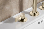 KOHLER K-77974-4-BV Components Lever Bathroom Sink Faucet Handles - Vibrant Brushed Bronze
