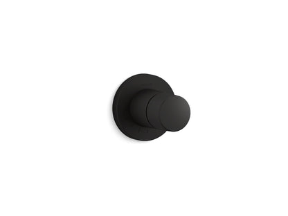 KOHLER K-T78025-8-BL Components MasterShower volume control valve trim with Oyl handle - Matte Black