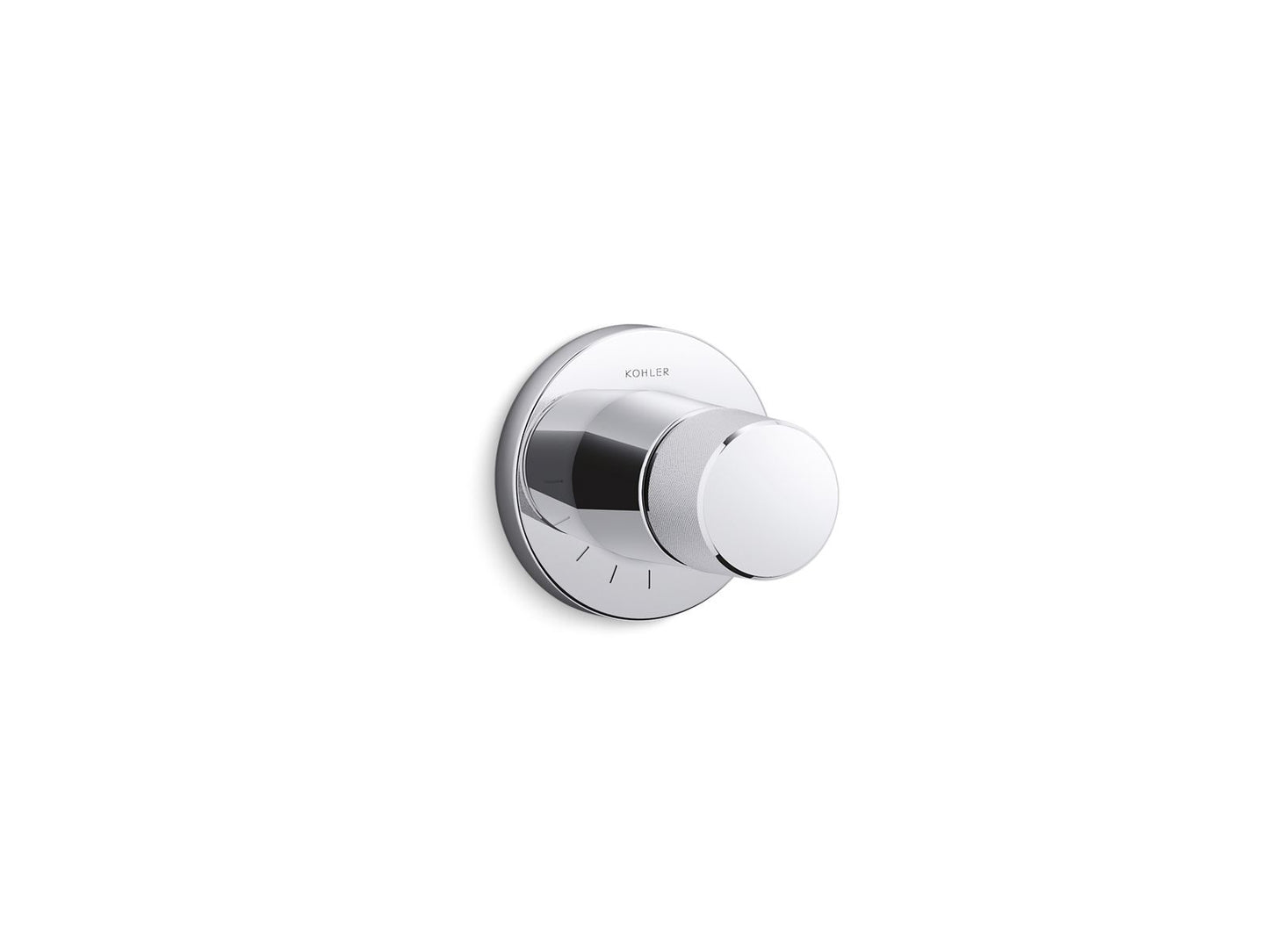 KOHLER K-T78025-8-CP Components MasterShower volume control valve trim with Oyl handle - Polished Chrome